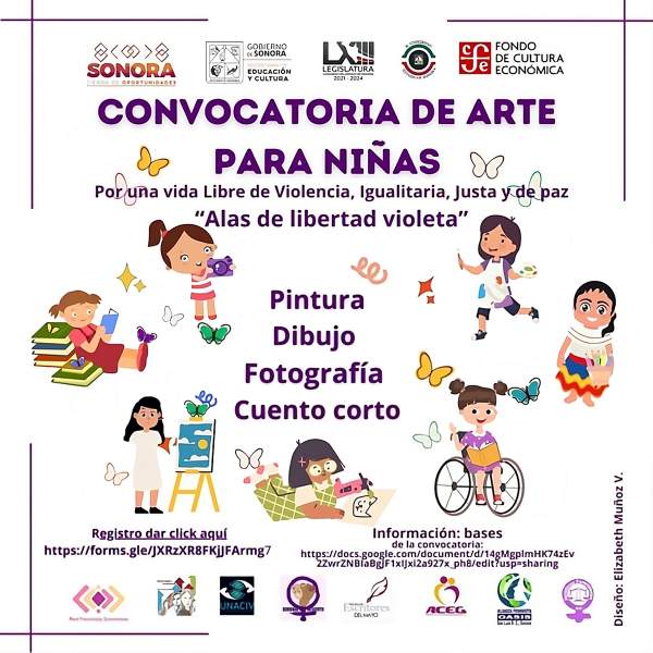 Convocatoria de Arte para Niñas
